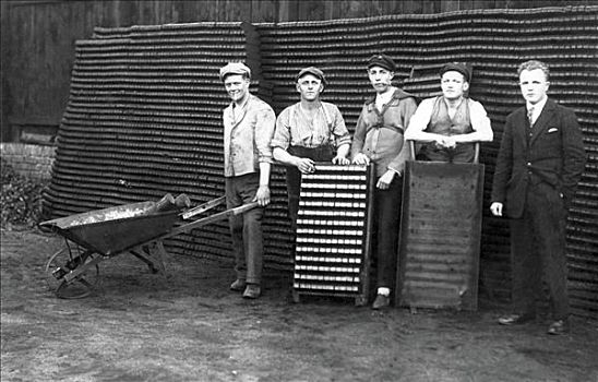 工人,照片,历史,20年代