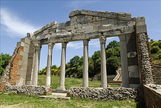 古希腊,考古挖掘,阿尔巴尼亚,欧洲