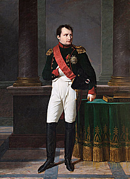 头像,拿破伦,1812年,艺术家