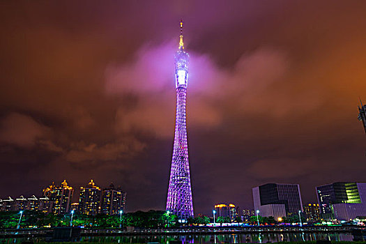 广州城市夜景