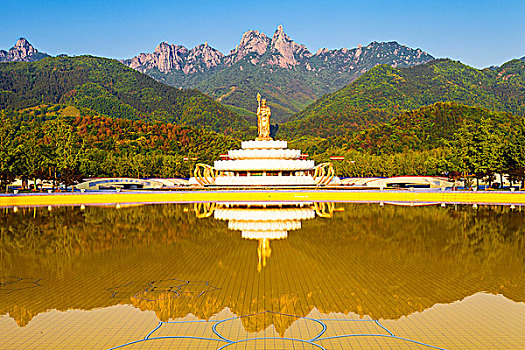 九华山大愿文化园,地藏王圣像景区