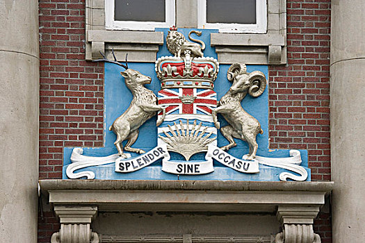 加拿大,不列颠哥伦比亚省,王子,盾徽,上方,入口
