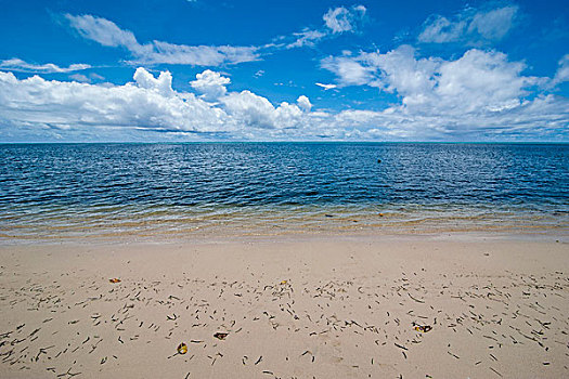 漂亮,白沙滩,雅浦岛,岛屿,密克罗尼西亚