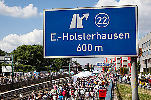 出口,艺术,高速公路,文化,区域,北莱茵威斯特伐利亚,德国,欧洲
