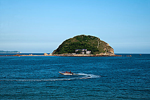 广东省深圳市大鹏半岛南奥镇西涌海滨浴场海岛