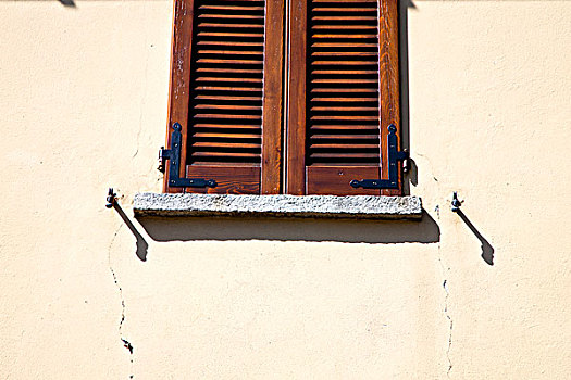 百叶窗,欧洲,意大利,伦巴第,米兰,老,窗户,砖,抽象