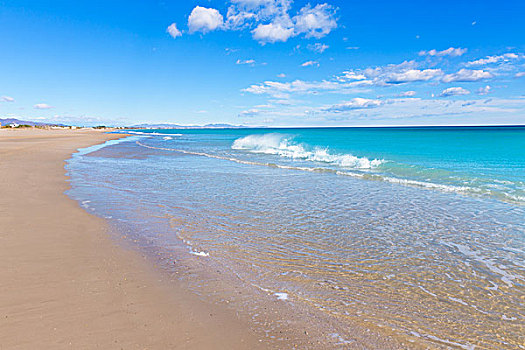 海滩,瓦伦西亚,晴天,地中海,西班牙