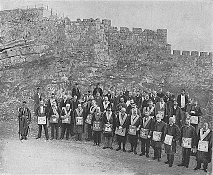 英国人,耶路撒冷,1898年,艺术家