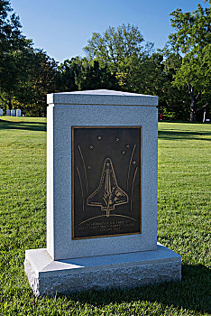哥伦比亚号航天飞机,纪念,阿灵顿国家公墓,华盛顿特区