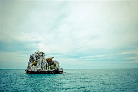 岩石,岛屿,海洋公园,泰国