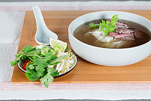 越南,面条汤,牛肉