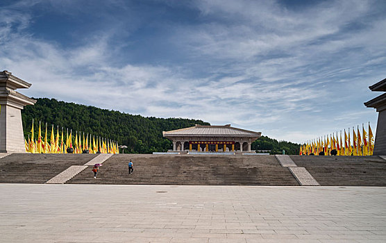 陕西省延安市黄陵县黄帝陵景区