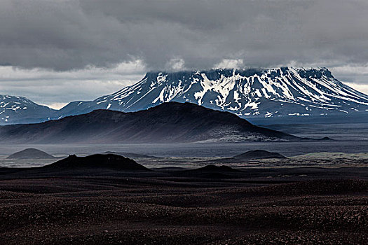 火山岩,地点,火山地貌,北方,冰岛,欧洲