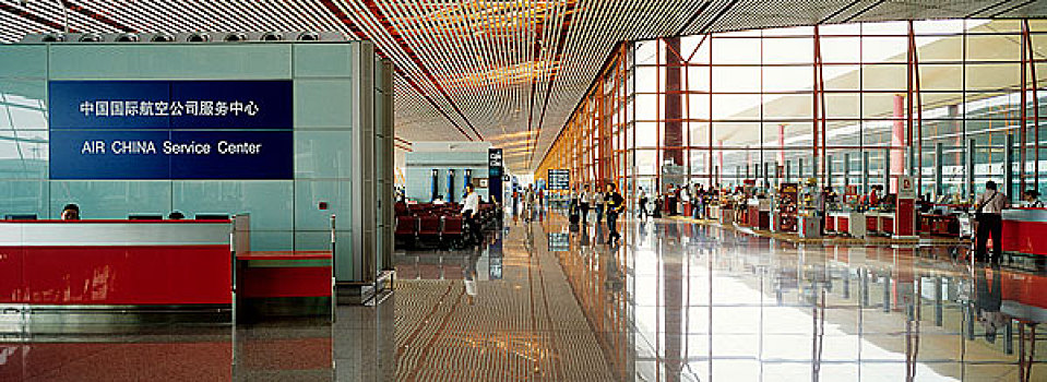 北京机场候机楼