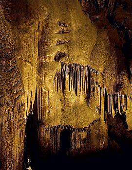 岩石构造,洞穴,冰冻,尼亚加拉,猛犸洞国家公园,肯塔基,美国