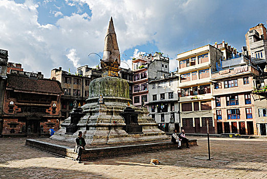 庙宇,加德满都,尼泊尔,亚洲