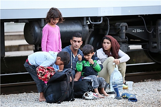 叙利亚人,难民,家庭