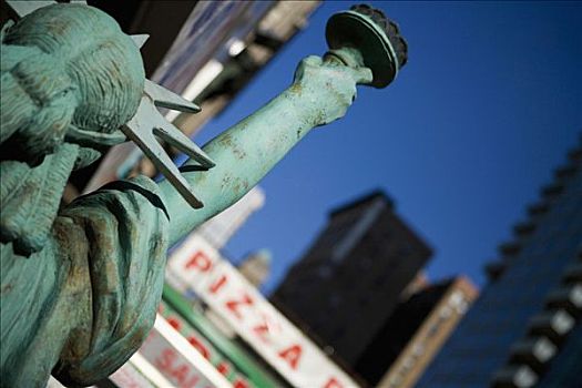 仿制,自由女神像,街边市场,第五大街,曼哈顿,纽约,美国