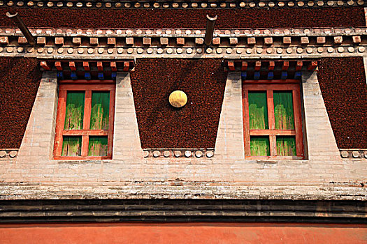塔尔寺藏式建筑门窗