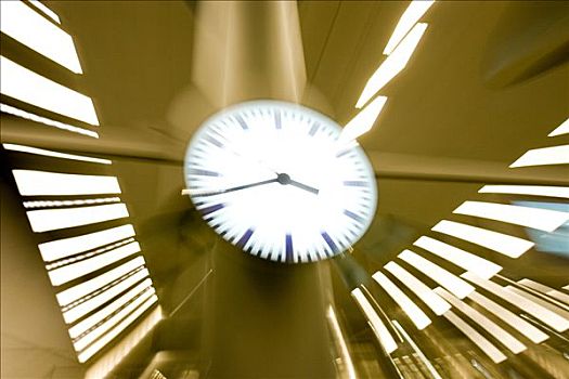 钟表,中央车站,柏林,德国