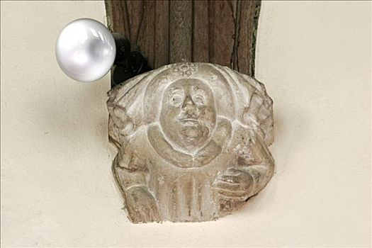 石头,怀蒙德姆修道院,诺福克,艺术家