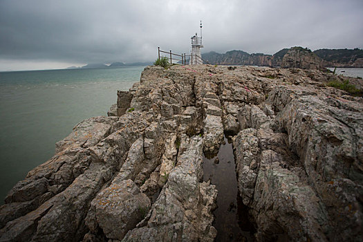 礁石,海面,海浪,红石滩