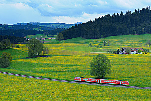 列车,巴伐利亚,德国