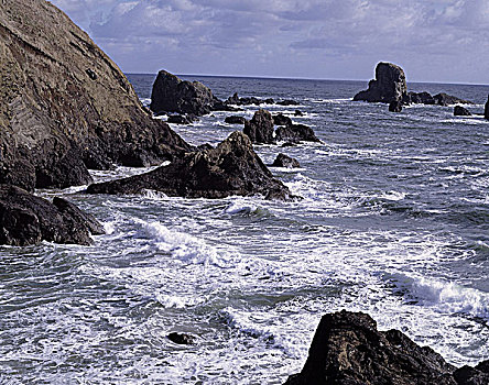 岩石,海岸线