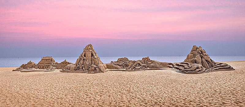 芜湖雕塑公园沙滩图片