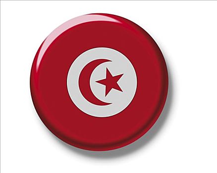 扣,旗帜,突尼斯