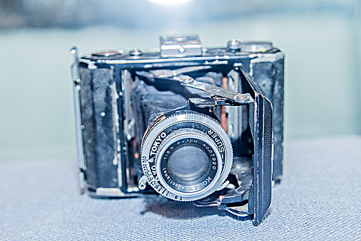 老式折叠照相机