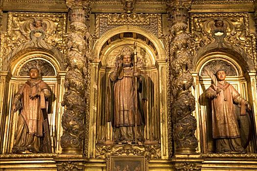 圣萨尔瓦多,大教堂,雕塑,守护神,萨拉戈萨,阿拉贡,西班牙