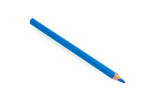 蓝色,铅笔,隔绝