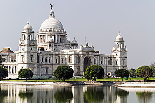 印度,西孟加拉,风景,维多利亚,纪念建筑