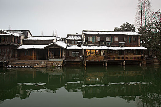 乌镇雪景