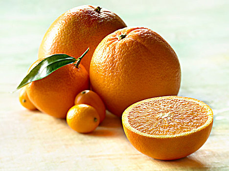 选择,橙色,柑橘