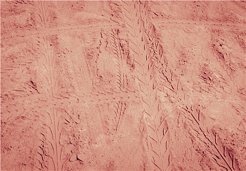沙子,轮胎,轨迹,背景