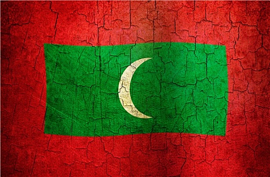 低劣,马尔代夫,旗帜
