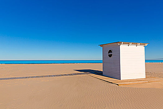 海滩,干盐湖,瓦伦西亚,地中海,西班牙