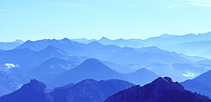 山峰,贝希特斯加登阿尔卑斯山,德国