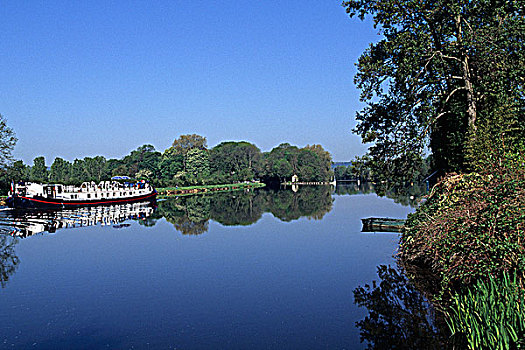 法国,勃艮第,圣徒,约纳河