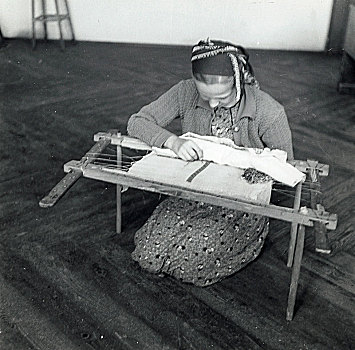 女人,编织,萨拉热窝,南斯拉夫,艺术家,未知