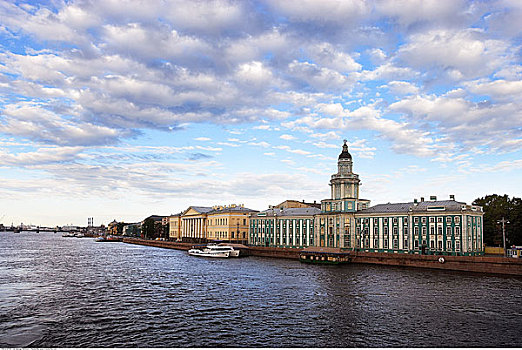 河,冬宫,冬宫博物馆,圣彼得堡,俄罗斯