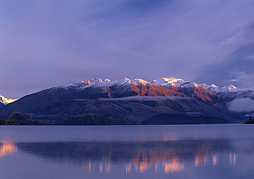 瓦纳卡湖,南岛,新西兰