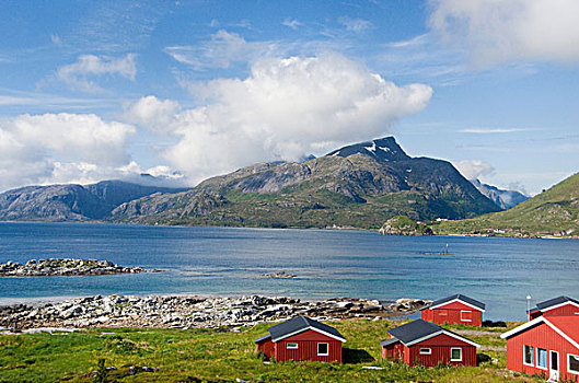 挪威,诺尔兰郡,罗弗敦群岛,群岛,峡湾,风景