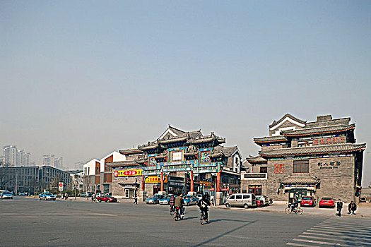 塔,购物中心,老城,天津,中国