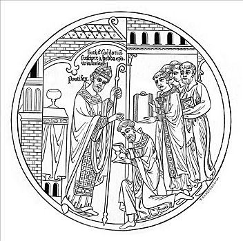 温彻斯特,迟,12世纪,艺术家
