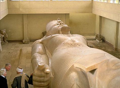庞然大物,拉美西斯二世,孟斐斯,展示,开罗,埃及,艺术家