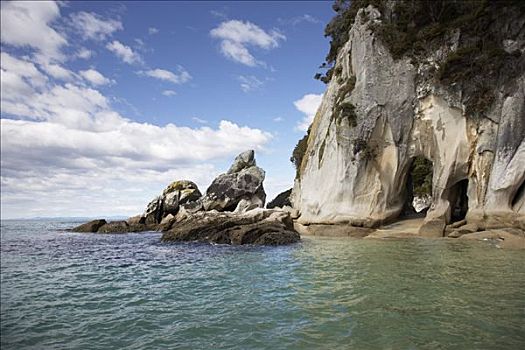 岩石构造,南岛,新西兰