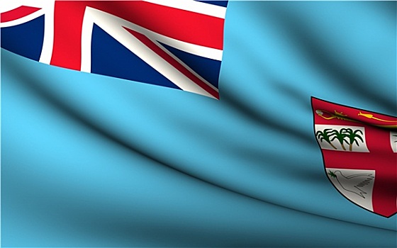 飞,旗帜,斐济,国家,收集